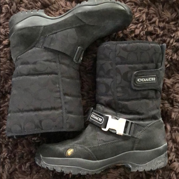 coach vibram boots